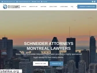 schneiderlegal.com