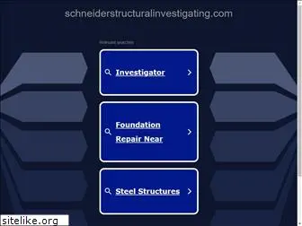schneiderstructuralinvestigating.com