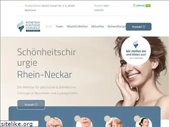 schoenheitschirurgie-rhein-neckar.de