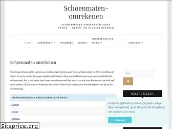 schoenmaten-omrekenen.nl