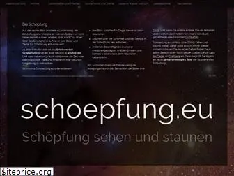 schoepfung.eu