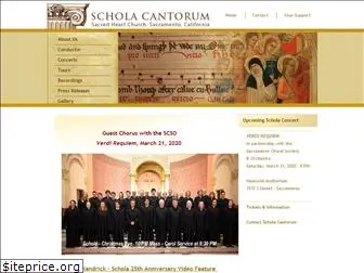 scholacantorum.com