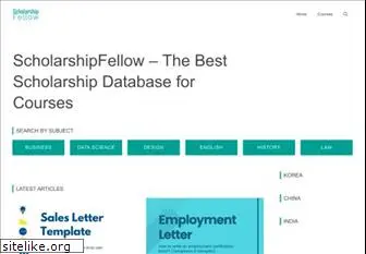 scholarshipfellow.com