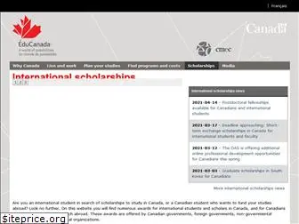 scholarships.gc.ca