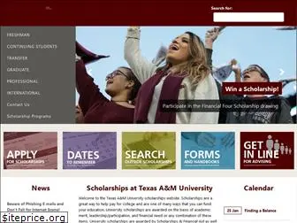 scholarships.tamu.edu