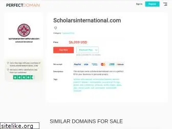 scholarsinternational.com