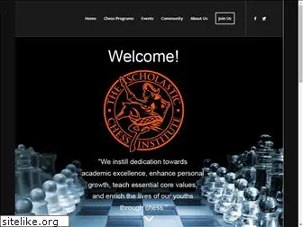 scholasticchessinstitute.org