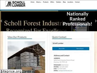 scholllumber.com