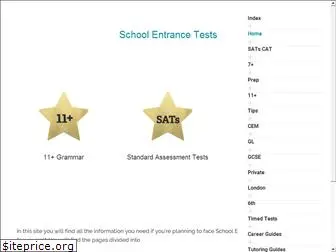 schoolentrancetests.com