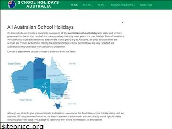 schoolholidaysaustralia.info