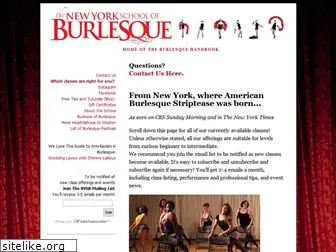 schoolofburlesque.com