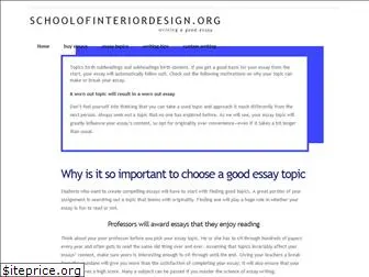 schoolofinteriordesign.org