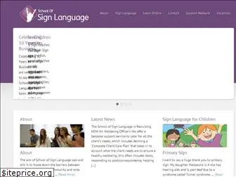 schoolofsignlanguage.com