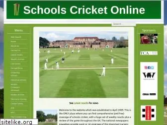 schoolscricketonline.co.uk