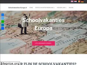 schoolvakanties-europa.nl