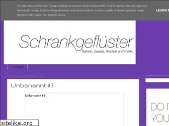 schrankgefluester.blogspot.com