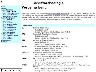 schriftarchaeologie.ch