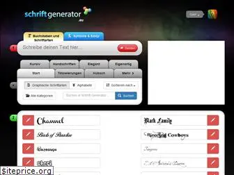 schriftgenerator.eu