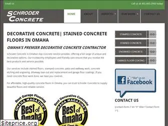 schroderconcreteomaha.com