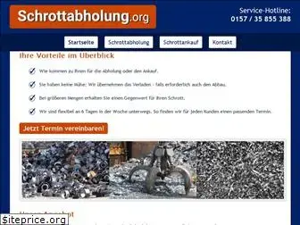 schrottabholung.org