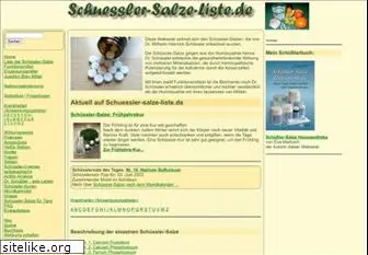 schuessler-salze-liste.de