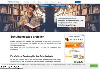 schulhomepage.de