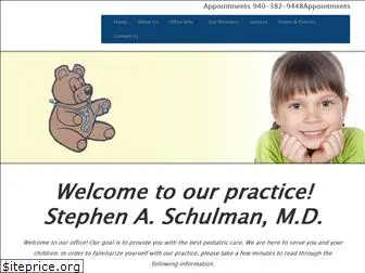 schulmanpediatrics.com