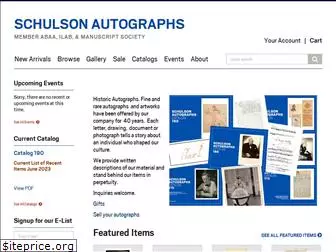 schulsonautographs.com