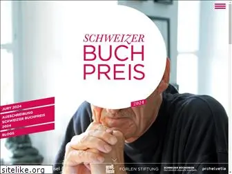 schweizerbuchpreis.ch