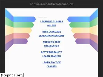 schweizerdeutsch-lernen.ch