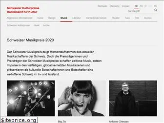 schweizermusikpreis.ch