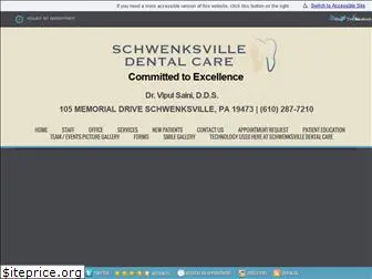 schwenksvilledentalcare.com