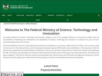 scienceandtech.gov.ng