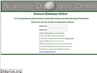 sciencedatabaseonline.org