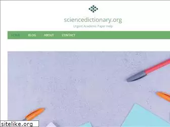 sciencedictionary.org