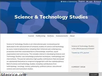 sciencetechnologystudies.org