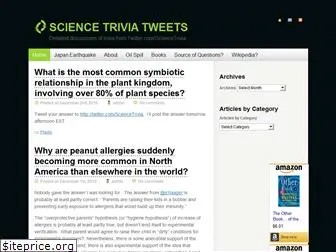 sciencetriviatweets.com