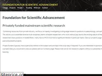 scientificadvancement.com