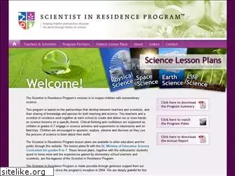 scientistinresidence.ca