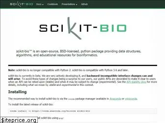 scikit-bio.org