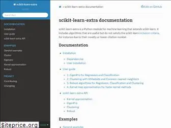 scikit-learn-extra.readthedocs.io