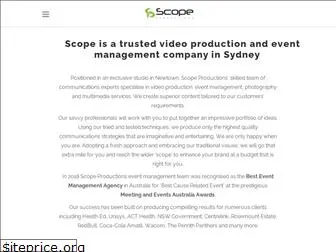 scopeproductions.com.au