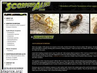 scorpionsalive.co.za