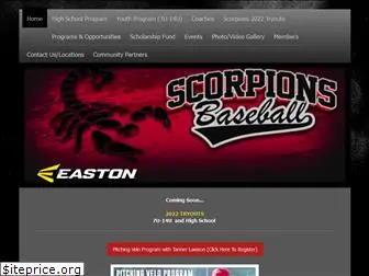 scorpionsbaseball.org