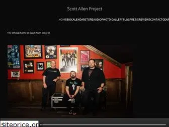 scottallenprojectband.com