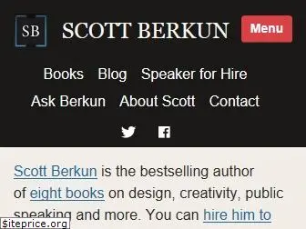 scottberkun.com