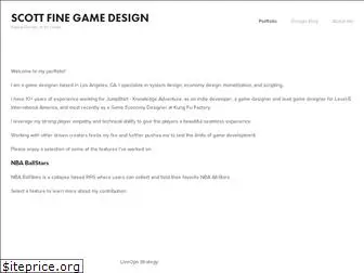 scottfinegamedesign.com