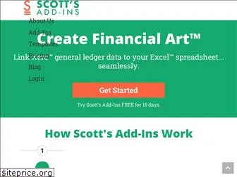 scottsaddins.com