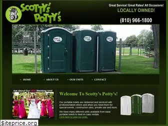 scottys-pottys.com