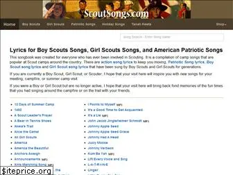 scoutsongs.com